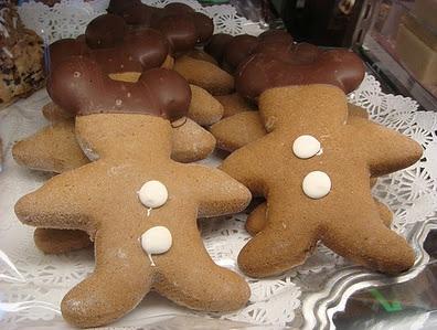 Mickey Gingerbread Cookies